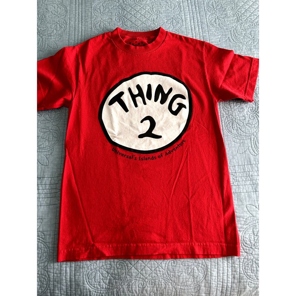 Men Universal Studios Thing 2 Shirt Size Small Pre Owned
